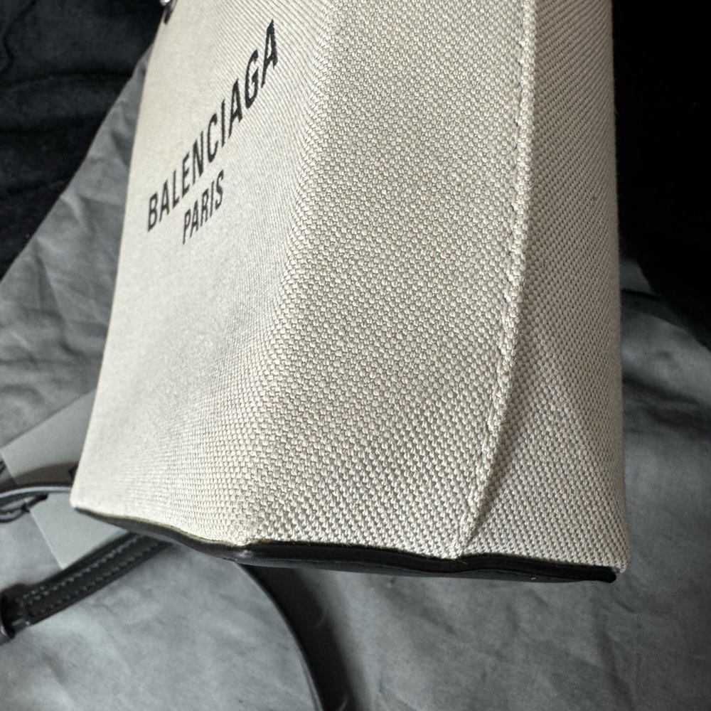 Balenciaga Mini Duty Free Canvas Tote - Picture 9 of 9